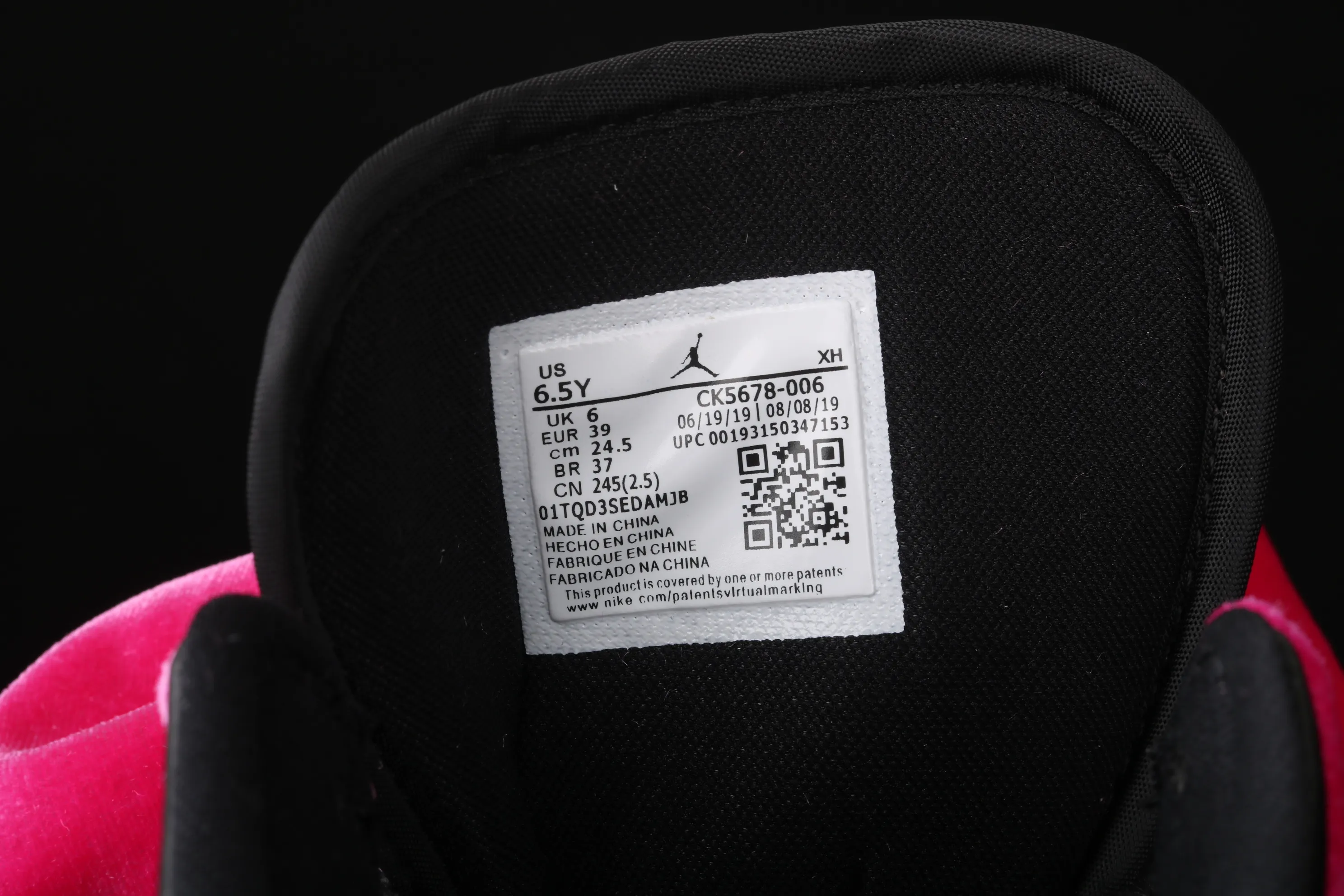 All categories Air Jordan Jordan series basketball shoes Air Jordan 1 Mid CLOT x Air Jordan 1 Mid "Fearless" AJ1 Joe 1 mid-top white silk CK5678-006